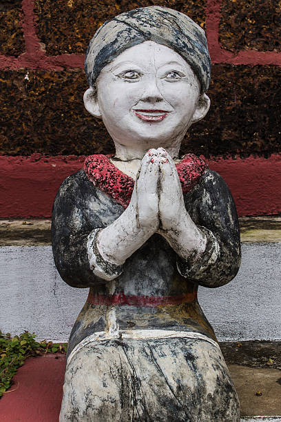 istock Thai Mountaineer Woman , Clay Art 450074515