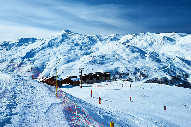 istock Mountains with snow in winter 450074769