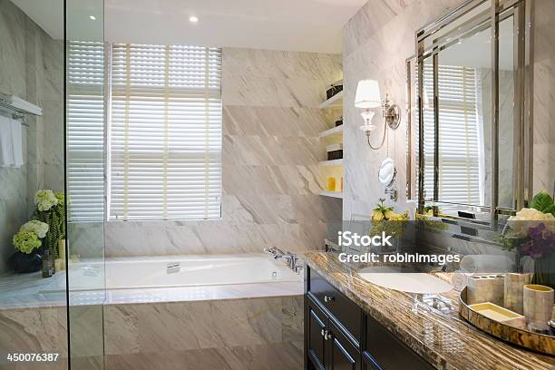 Luxury Bathroom Stock Photo - Download Image Now - Bathroom, Medicine Cabinet, Shower