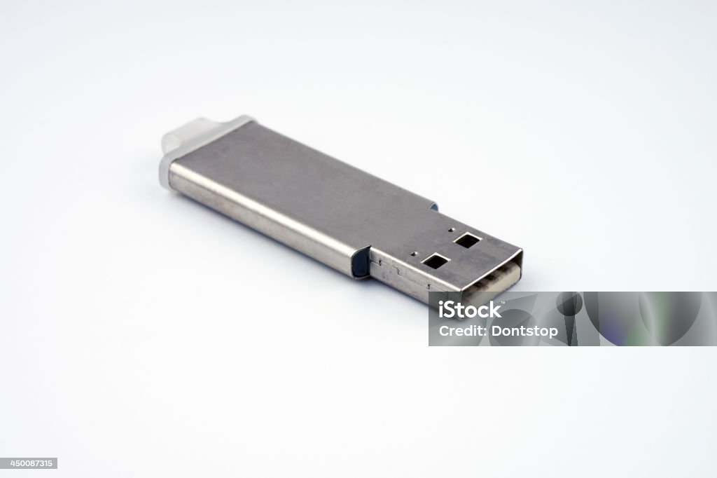 Unidade Flash USB - Royalty-free Cabo USB Foto de stock