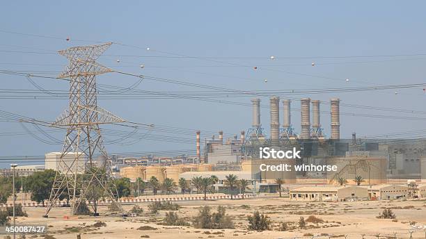 Jebel Ali Centrale A Dubai Emirati Arabi Uniti - Fotografie stock e altre immagini di Impianto di desalinizzazione - Impianto di desalinizzazione, Emirati Arabi Uniti, Deserto