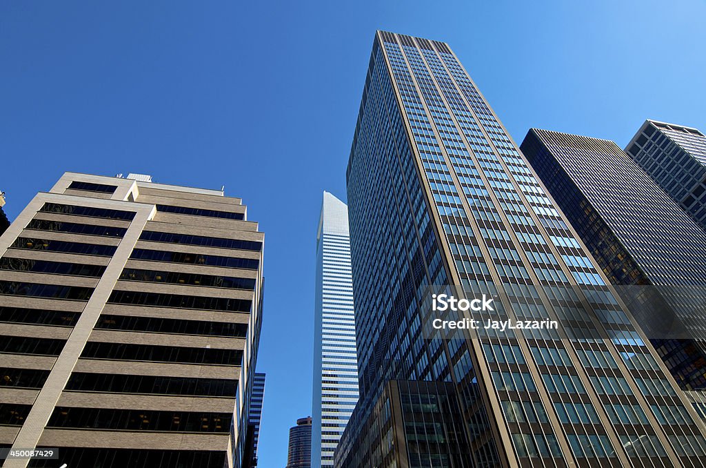 Estilo internacional & Pós-moderno arquitetura, Midtown Manhattan, Nova York City - Royalty-free Alto - Descrição Física Foto de stock