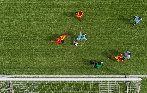 Young Boys Playing Football