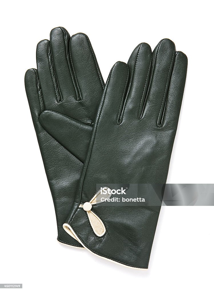 Guantes de cuero verde - Foto de stock de Accesorio personal libre de derechos