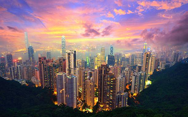 istock Hong Kong from Victoria Peak 450121537