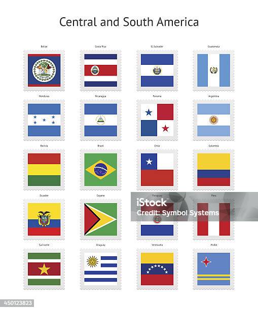 중미 및 남미 우표 포석 컬레션 과테말라에 대한 스톡 벡터 아트 및 기타 이미지 - 과테말라, 우표, 0명