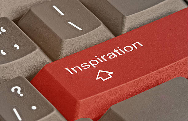 горячий ключ для вдохновения - ispiration стоковые фото и изображения