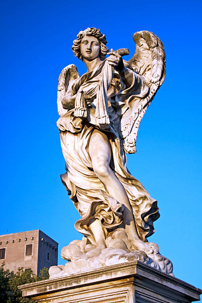 istock Angel with Scourge, Rome, Italy 450138775
