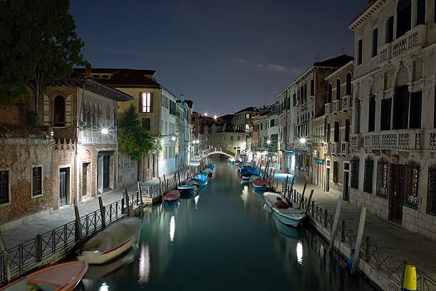 istock The Light of Venice Long exposure By Night. 450141669