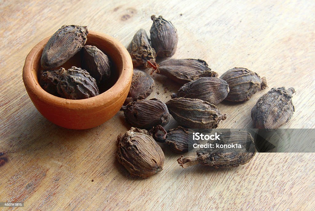 Preto de cardamomo - Foto de stock de Amontoamento royalty-free