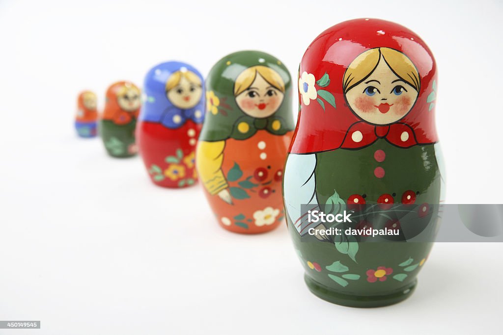 Russische Puppe - Lizenzfrei Figur Stock-Foto