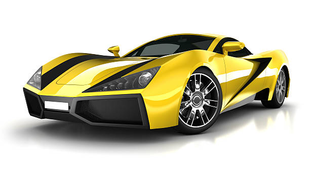 yellow sports car logo