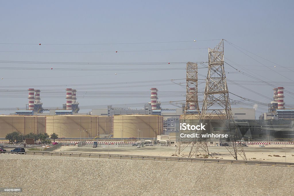 Jebel Ali centrale électrique à Dubaï, Émirats arabes unis - Photo de Dubaï libre de droits