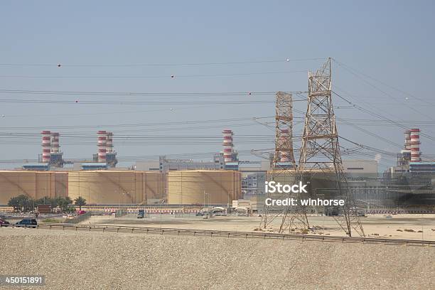 Photo libre de droit de Jebel Ali Centrale Électrique À Dubaï Émirats Arabes Unis banque d'images et plus d'images libres de droit de Dubaï