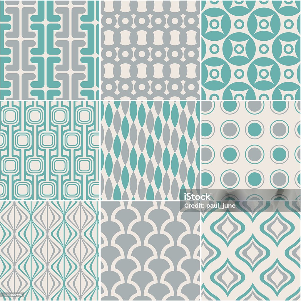 seamless retro pattern Backgrounds stock vector