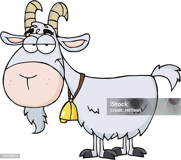 Smiling Goat Stock Illustration - Download Image Now - Goat, Humor, Cheerful