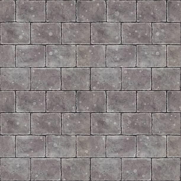 Stone tile seamless background Stone floor tile seamless background pattern grey hair on floor stock illustrations