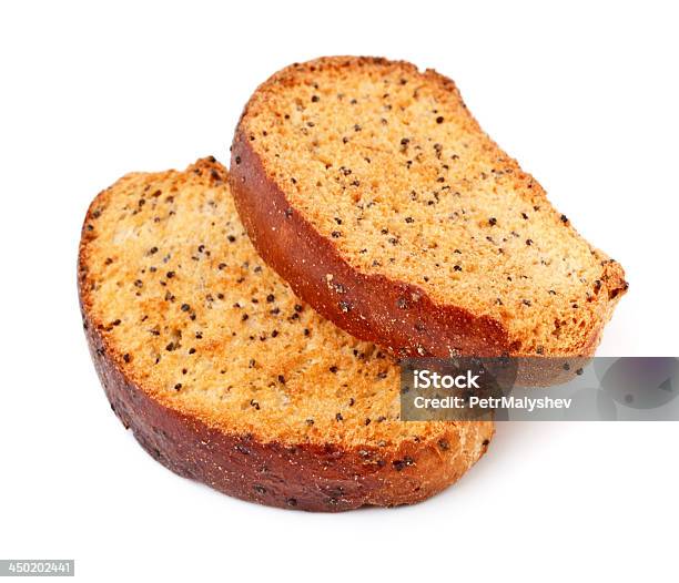 Rusks With Poppy Stock Photo - Download Image Now - Arrangement, Baked, Bakery