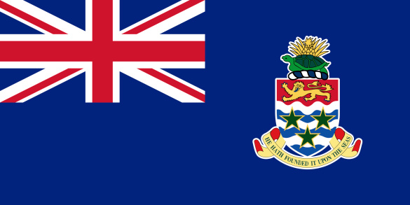 The Standard National flag of Cayman Islands
