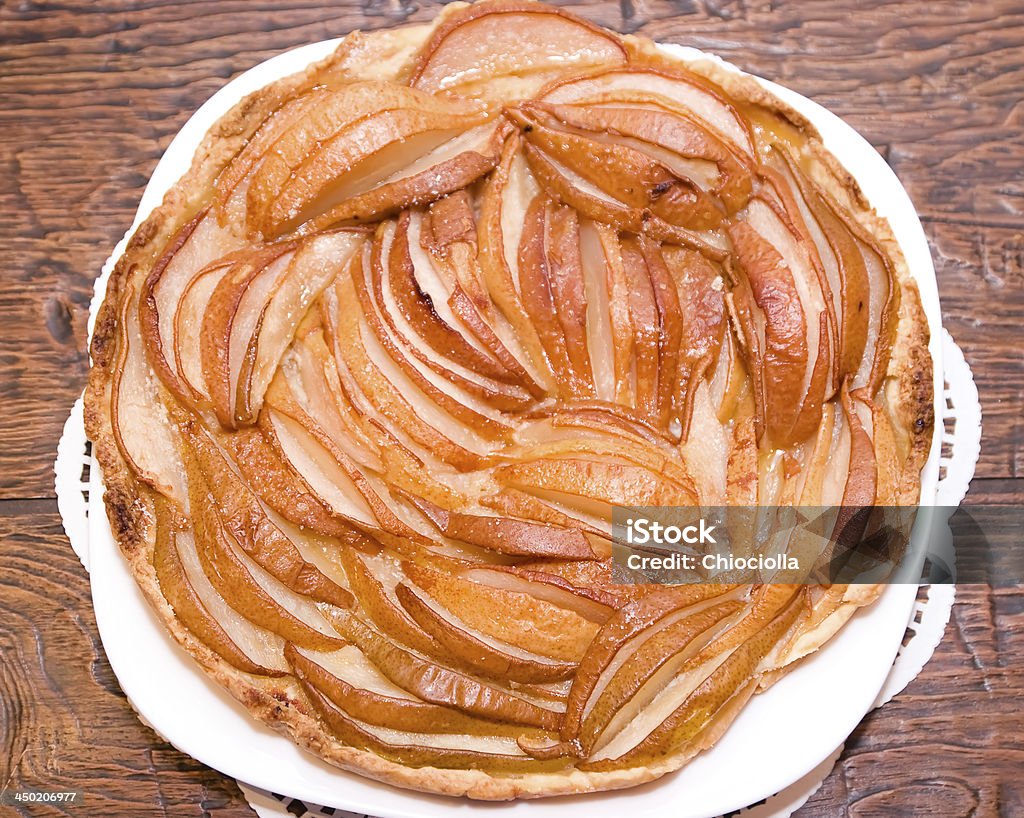 Homemade pear pie Autumn Stock Photo