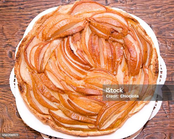 Homemade Pear Pie Stock Photo - Download Image Now - Autumn, Baked, Baked Pastry Item