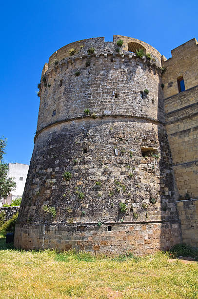 istock City walls. Castro. Puglia. Italy. 450207567