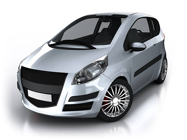 istock City car in studio - isolated with clipping path 450207937
