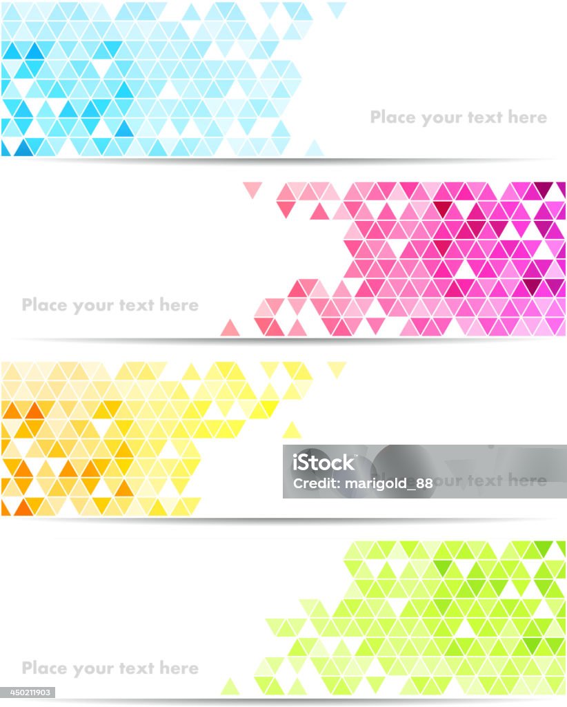 Abstract banner Vector illustration Abstract bannerEPS10. Contains transparent. Pattern stock vector