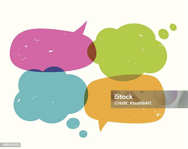 Speech Bubbles Stock Illustration - Download Image Now - Bubble, Contemplation, Ideas