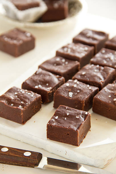 istock Homemade toffee brown, cooked at home. 450226643