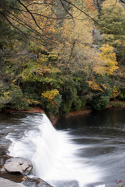 秋の滝 - dupont state forest ストックフォトと画像