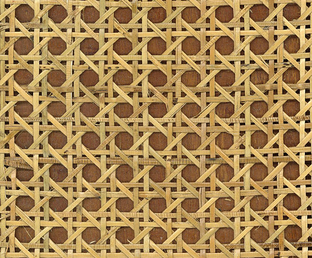 istock Patterns of weave bamboo in asia. 450232993