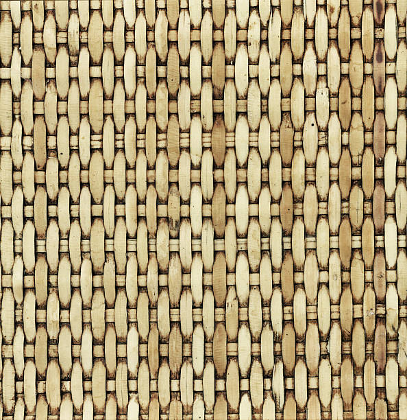 istock Patterns of weave bamboo in asia. 450233007