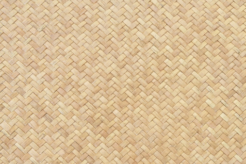 Textura de bambú tejido photo