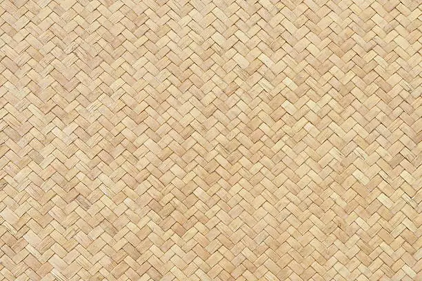 Photo of Woven Bamboo texture