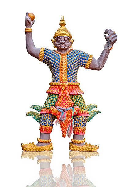 istock Giant demon in the Ramayana. 450235965