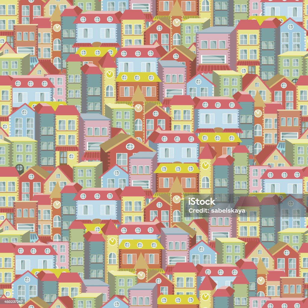 Town Layout Background Town Concept Background Pattern Seamless Stock Illustration - Download ...
