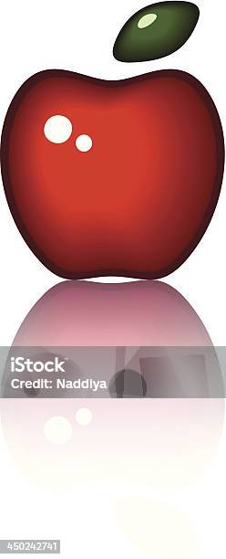 Pomme Rouge Brillant Vecteur Eps 10 Vecteurs libres de droits et plus d'images vectorielles de Abstrait - Abstrait, Adulte d'âge mûr, Aliment