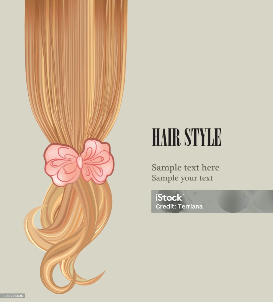 Hair Style Design Stock Illustration - Download Image Now - Adult,  Beautiful People, Beauty - iStock