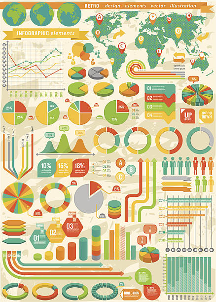 Infographic Elements Collection vector art illustration