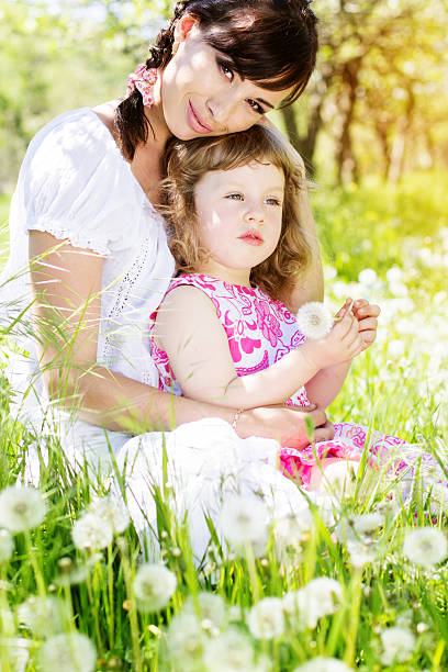 istock Mother And Daughter on the nature 450252959