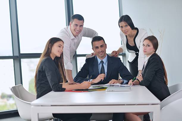 istock business people in a meeting at office 450255467
