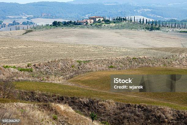 Photo libre de droit de Crète Senesipaysage De La Toscane banque d'images et plus d'images libres de droit de Agriculture - Agriculture, Arbre, Automne