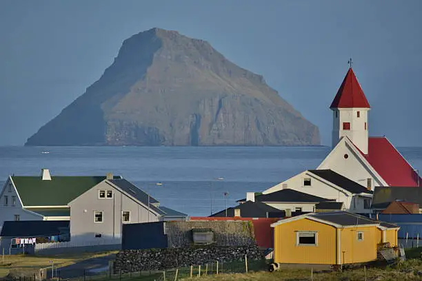 The little island is called Lítil Dímun which is located outside the village Hvalba on the island Suðuroy in the Faroe Islands.