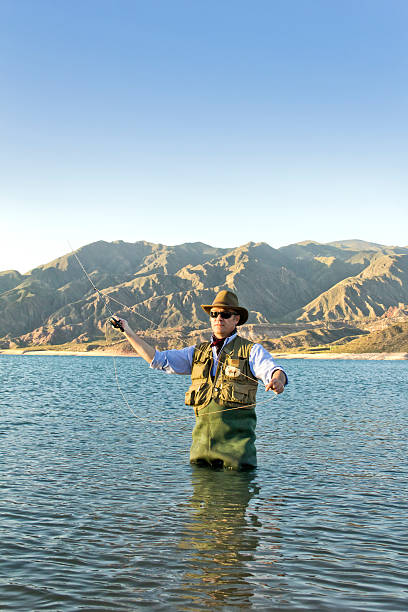 istock Trout fisherman 450270675