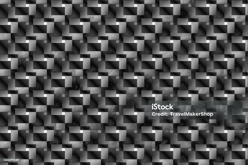 Schwarz und Weiß Kariertes Muster - Lizenzfrei Abstrakt Stock-Foto