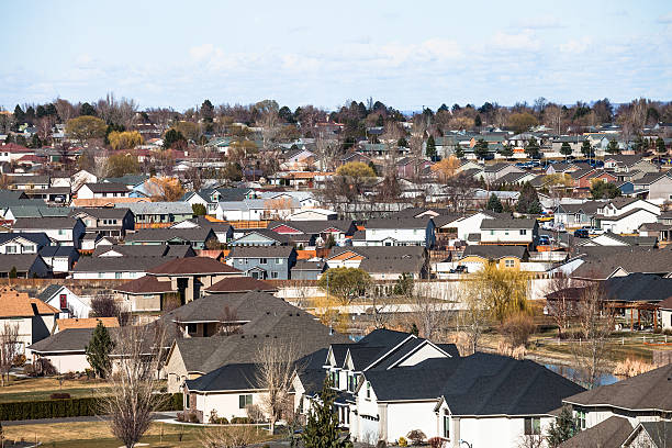 istock Residential Neighborhood Homes 450301267