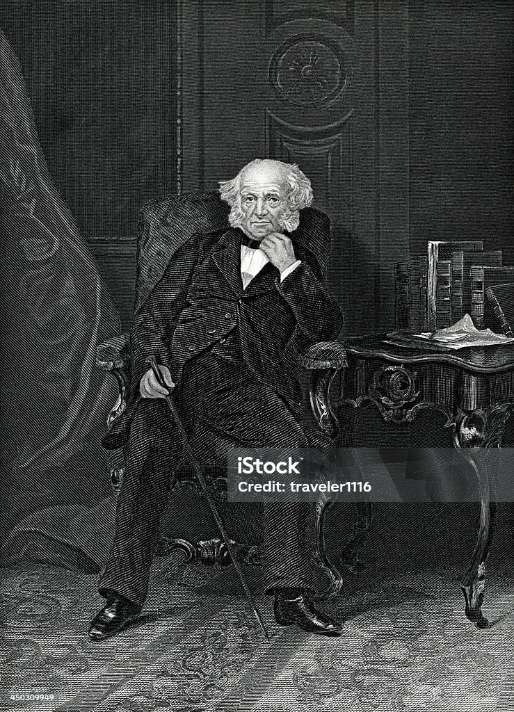 Martin Van Buren - Lizenzfrei Martin Van Buren Stock-Illustration