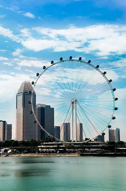 Photo of Ferris Wheel at Marina Bay,Singapore