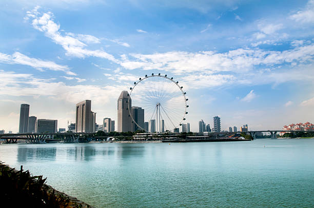 istock Ferris Wheel at Marina Bay,Singapore 450312067